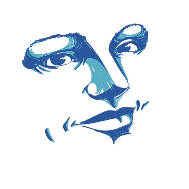 Huzurlu çekici bayan Siluet 