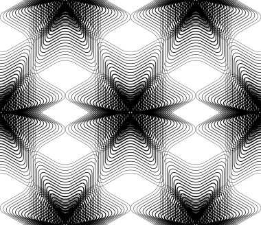 hayali soyut seamless modeli 