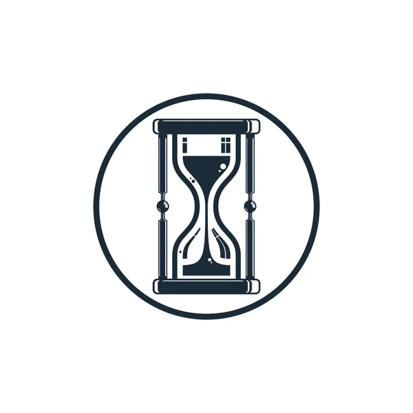 Старомодний Пісочний годинник — стоковий вектор