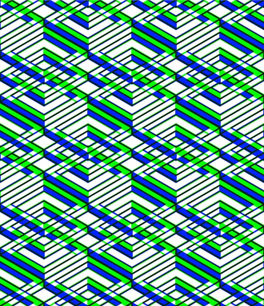 Patrón simétrico infinito colorido — Archivo Imágenes Vectoriales