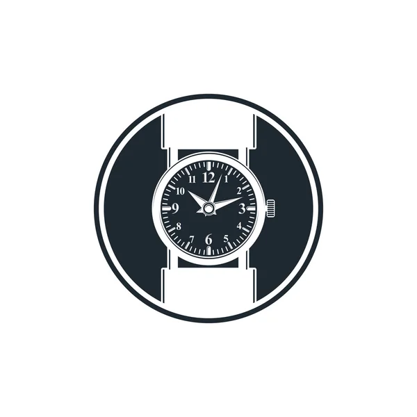 Icono gráfico reloj de bolsillo — Vector de stock