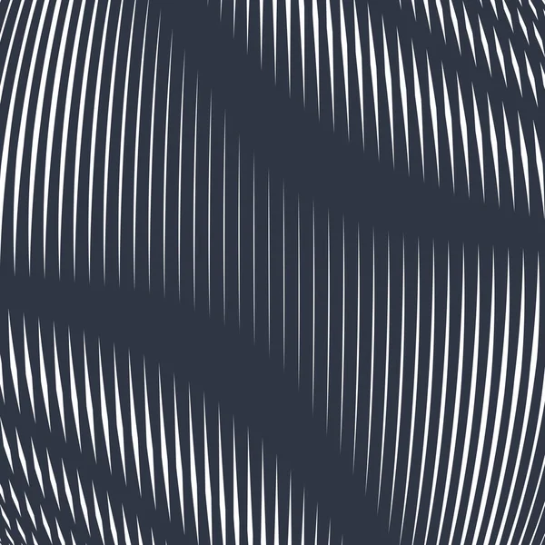 Ілюзійний фон з чорними хаотичними лініями — стоковий вектор