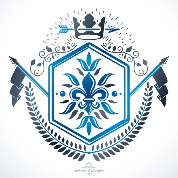 Heraldikai címer — Stock Vector