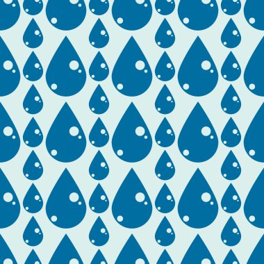 Desen grafik süs yağmur damlaları 