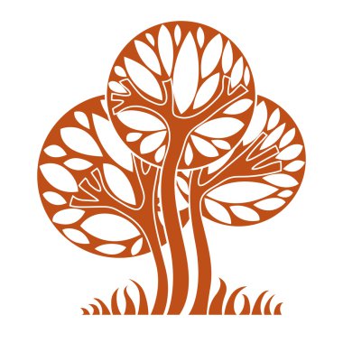 Ağaçların sanat grafiği