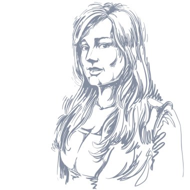 güzel romantik kadın 