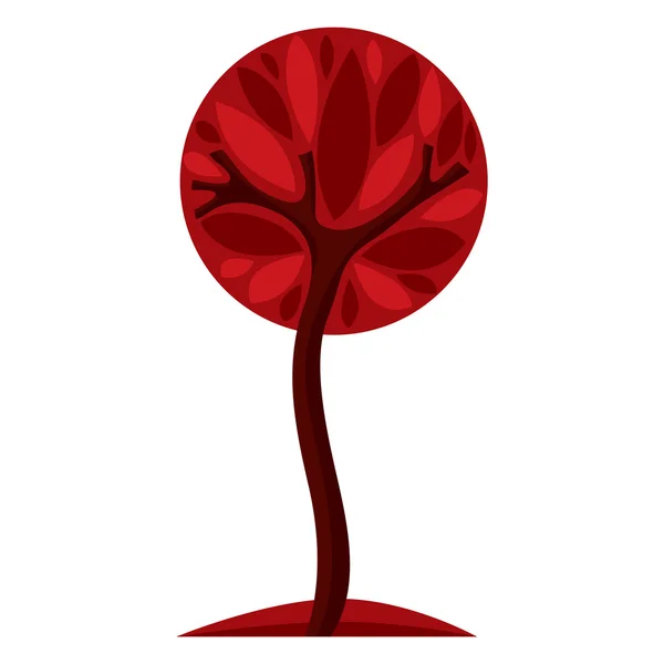Art féerique arbre — Image vectorielle