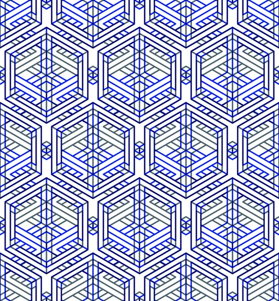 Grafiskt sömlös abstrakta mönster — Stock vektor