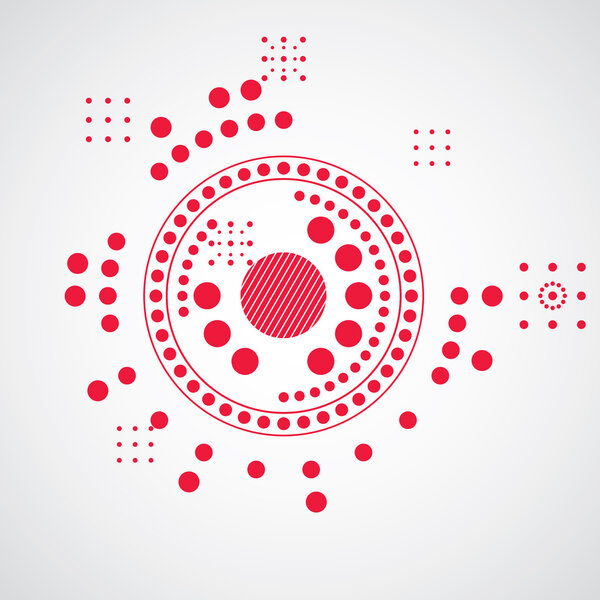 Bauhaus retro wallpaper 