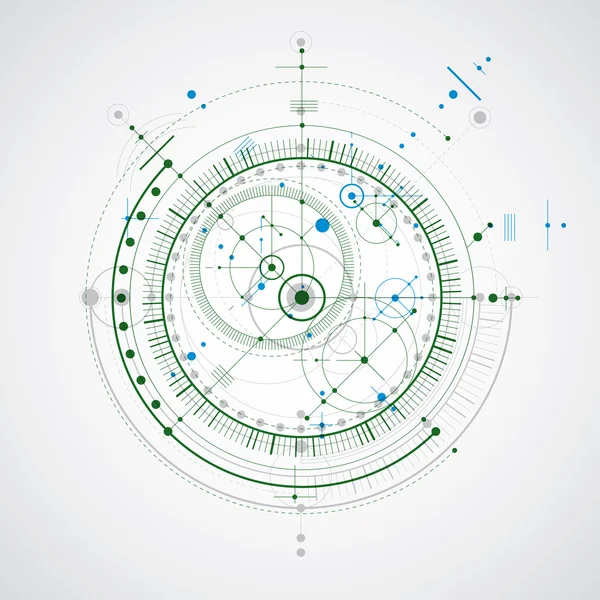 Engenharia de base tecnológica — Vetor de Stock