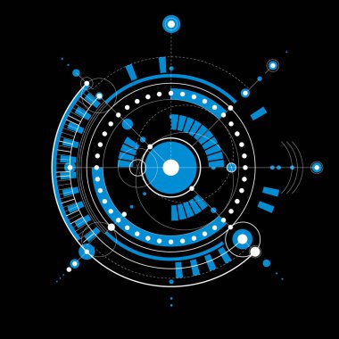  soyut mühendislik taslak grafiği