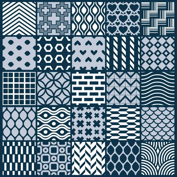 装飾タイル抽象的なパターン セット — ストックベクタ