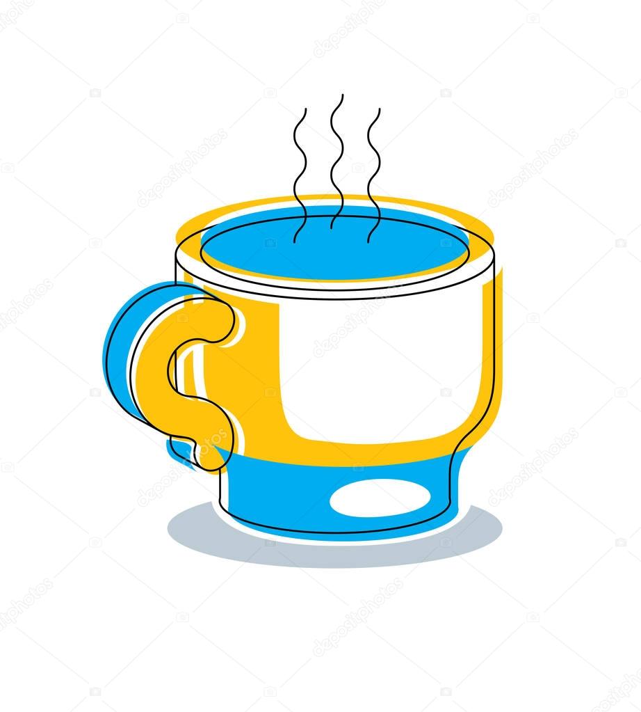 cup of hot tea or coffee icon