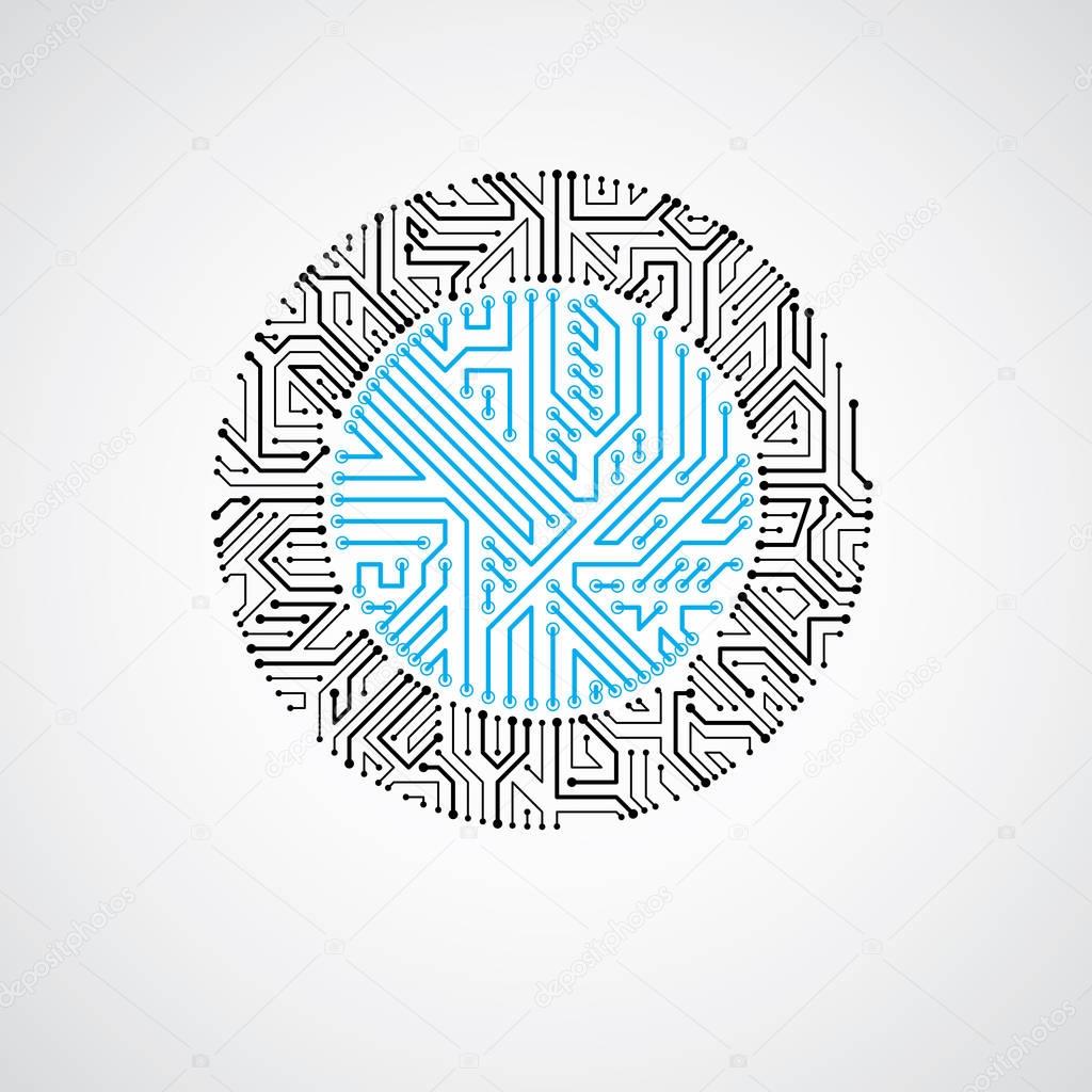 circuit board circle 