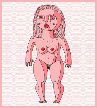 sanatsal çıplak kadın Tanrıça