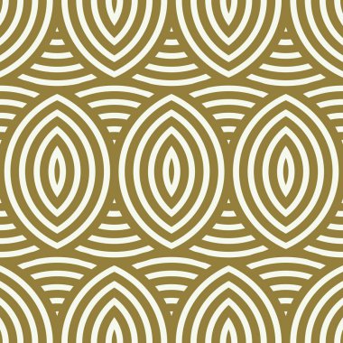 abstract pattern with endless lines clipart