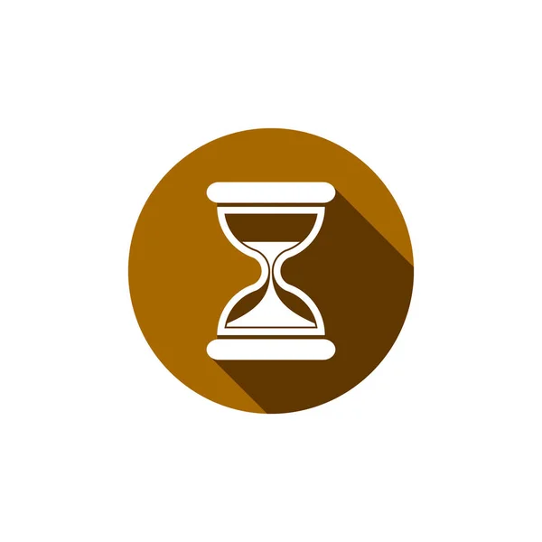 Old hourglass, sand glass icon — Stock Vector