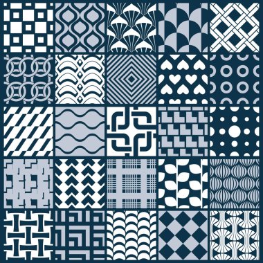 soyut kesintisiz geometrik desenleri kümesi