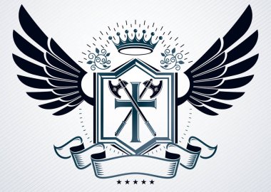 Vintage hanedan amblemi