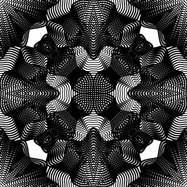 geometrik çizgiler seamless modeli