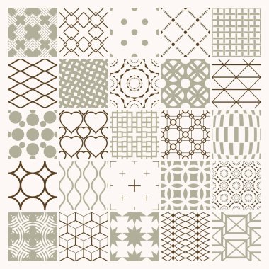 grafik süs fayans kümesi 