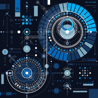 Bauhaus retro duvar kağıdı