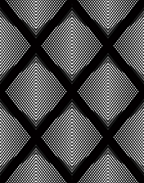 Monochrom abstrakter Hintergrund mit sich überlappenden Figuren — Stockvektor