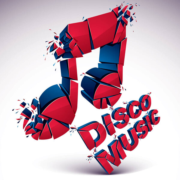 разбитая нота с надписями
