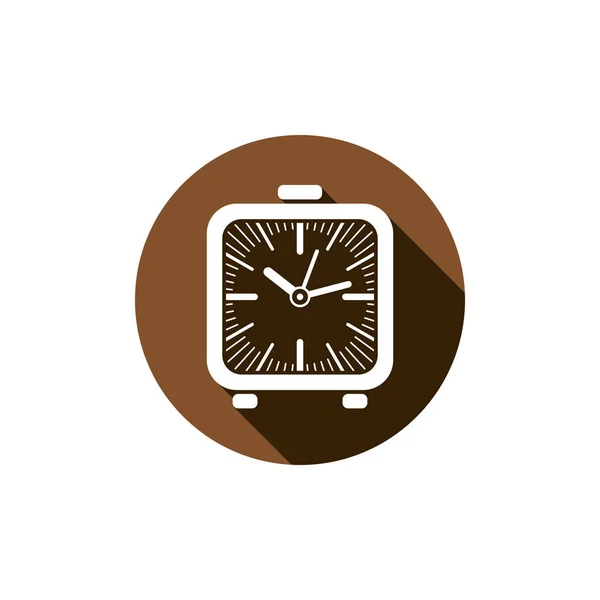 Icono elegante conceptual de tiempo — Vector de stock