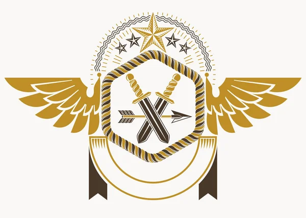 Vintage hanedan amblemi