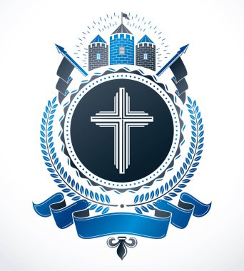 Vintage hanedan amblemi