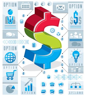 Yaratıcı infographics öğeleri