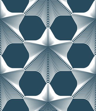 기하학적 인 인물의 완벽 한 패턴