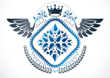 Vintage hanedan amblemi