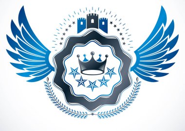 Vintage hanedan amblemi