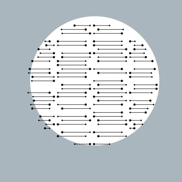 Grafische geometrische pictogram — Stockvector