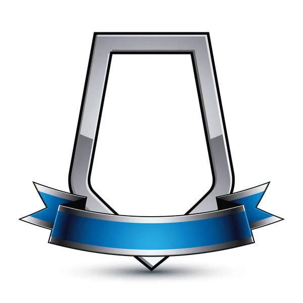 Icône du cadre avec ruban — Image vectorielle