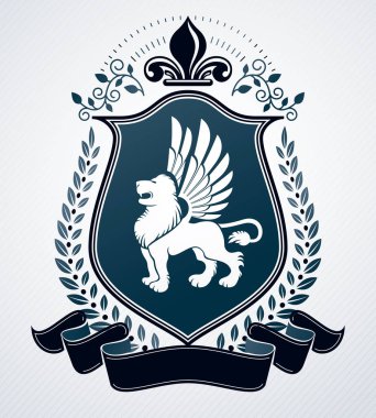 Vintage hanedan amblemi