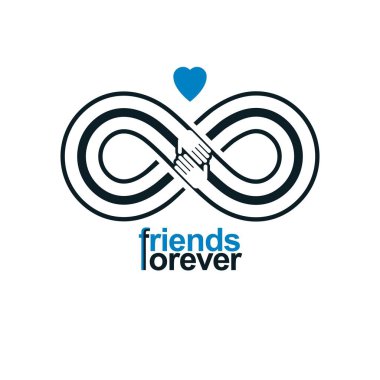 Arkadaşlar sonsuza dek logosu 