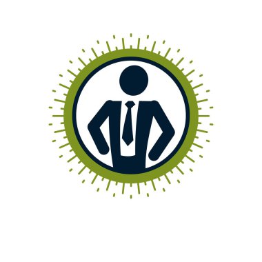 Başarılı iş yaratıcı logo