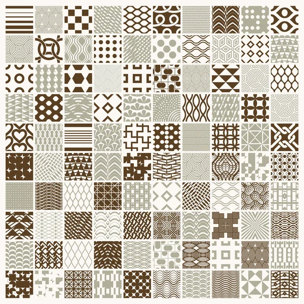 Колекція графічних декоративних плиток — стоковий вектор