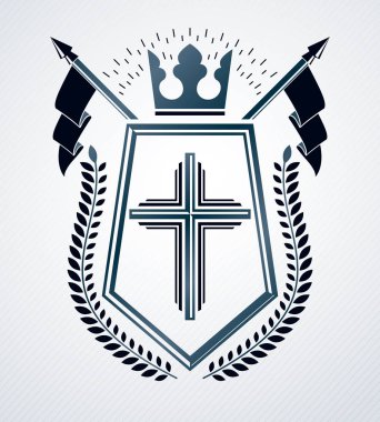 Vintage hanedan amblemi