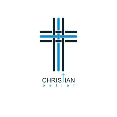 Christian Cross gerçek inanç Tanrı