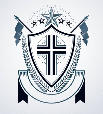 Vintage hanedan amblemi