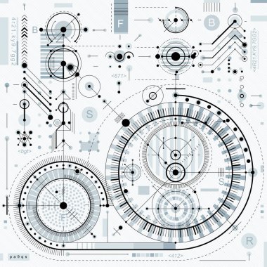Endüstriyel ve mühendislik arka plan