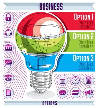 yaratıcı infographics kavramının simgesi