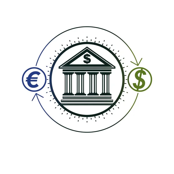 Business conceptual logo — Stock Vector