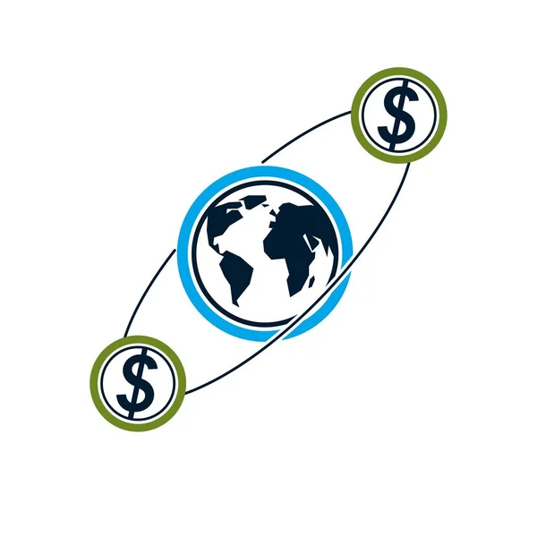 Бізнес концептуальні логотип — стоковий вектор