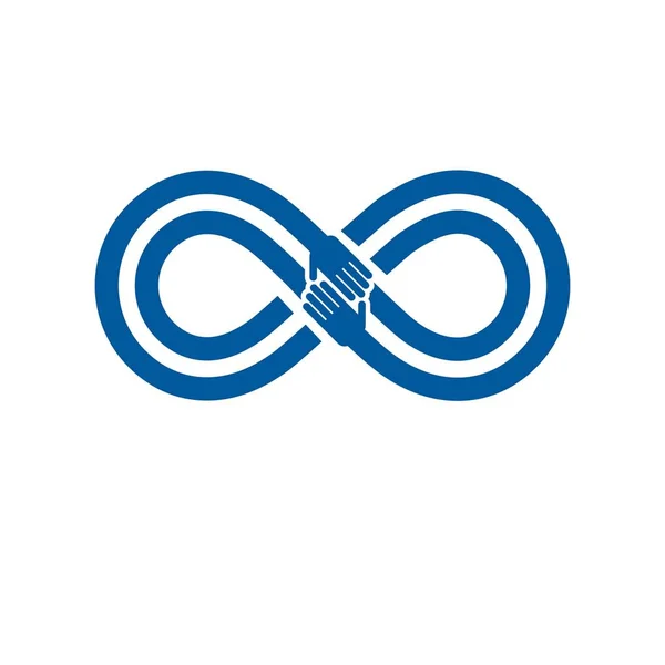 Logo Friends Forever — Vector de stock