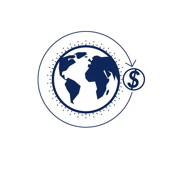 Business conceptual logo — Stock Vector